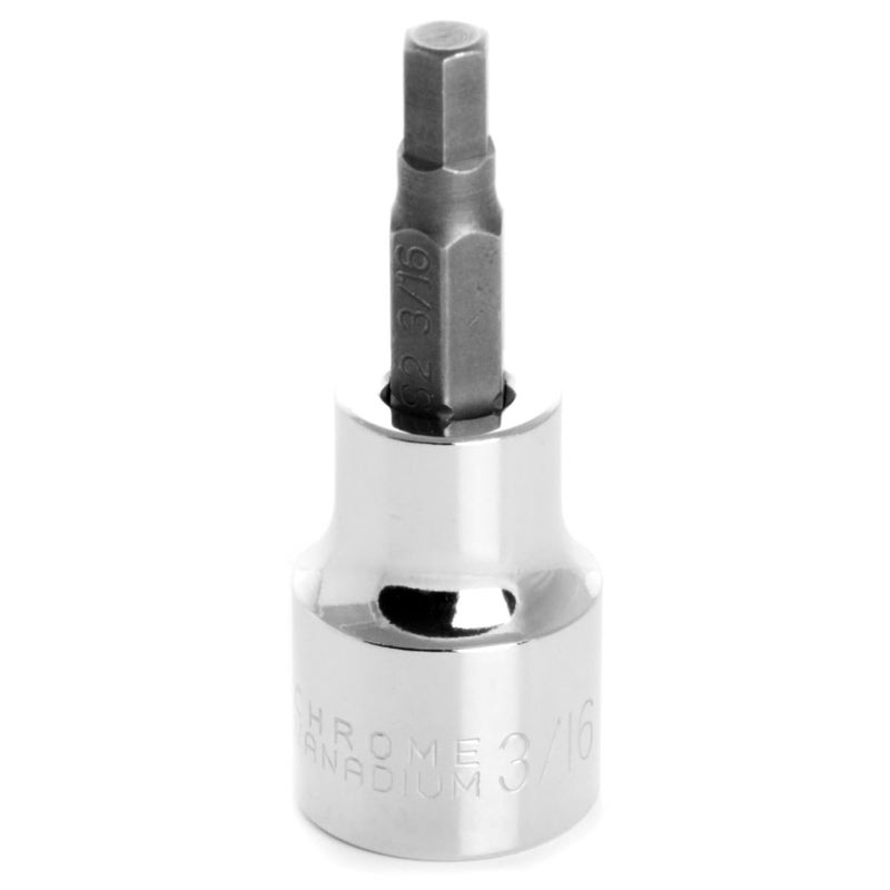 Performance Tool W38877 3/8-Inch Drive Hex Bit Socket, 3/16